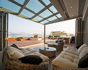 75豪華大折疊門