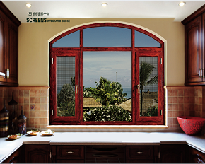 浙江135斷橋窗紗一體