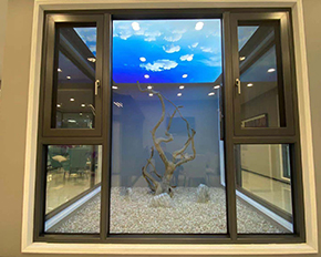 武漢系統(tǒng)門(mén)窗加盟 致尚款CP108K系列內(nèi)外雙平框窗